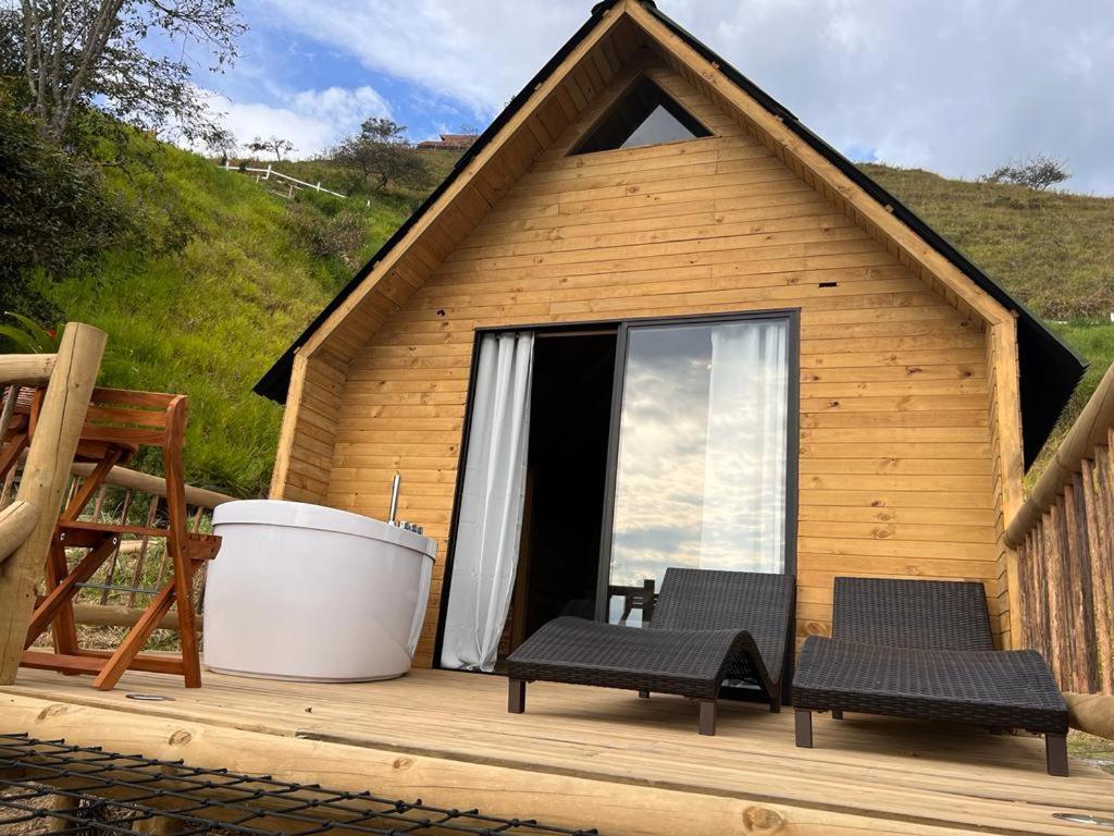 Nalua Glamping Y Hotel San Jerónimo エクステリア 写真