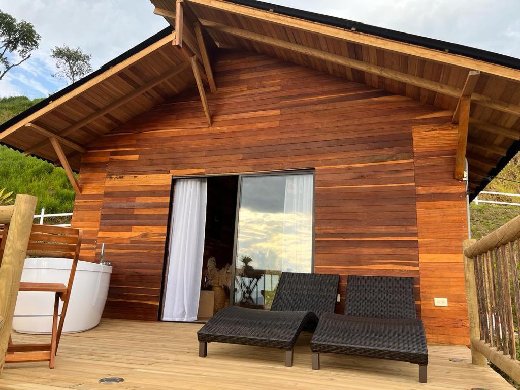 Nalua Glamping Y Hotel San Jerónimo エクステリア 写真